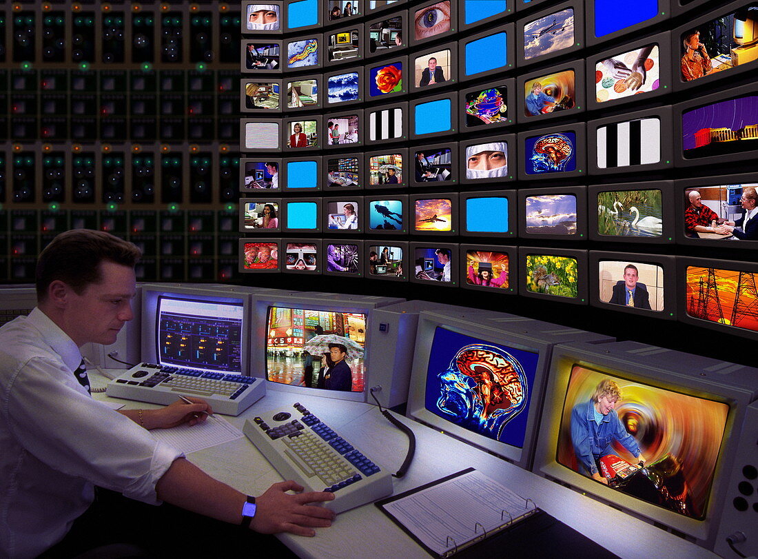 Television control room