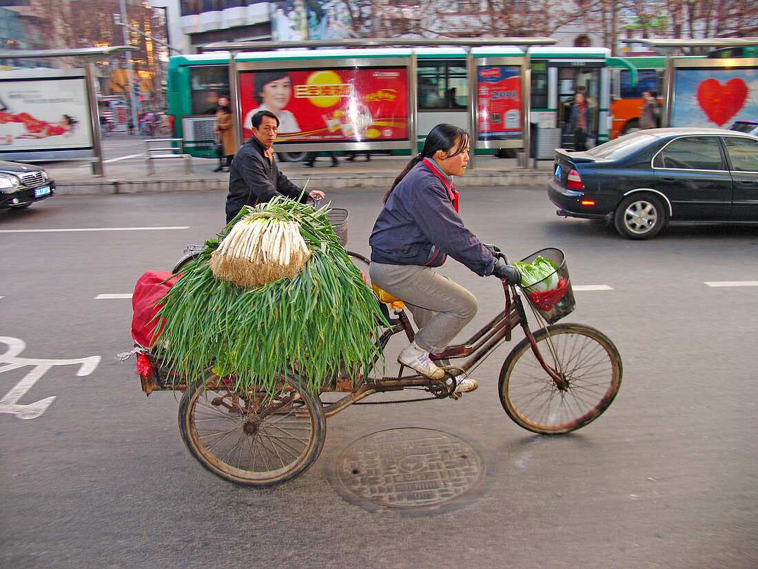 Three-wheeled cycle