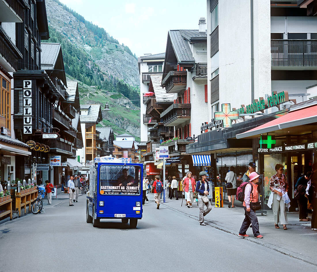 Electric delivery truck,Switzerland