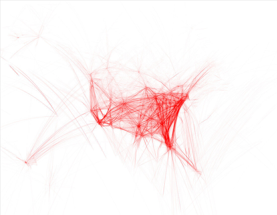 Air traffic visualisation