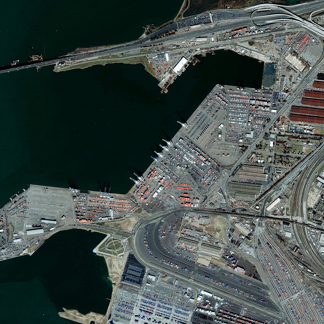 Port of Oakland,California,USA
