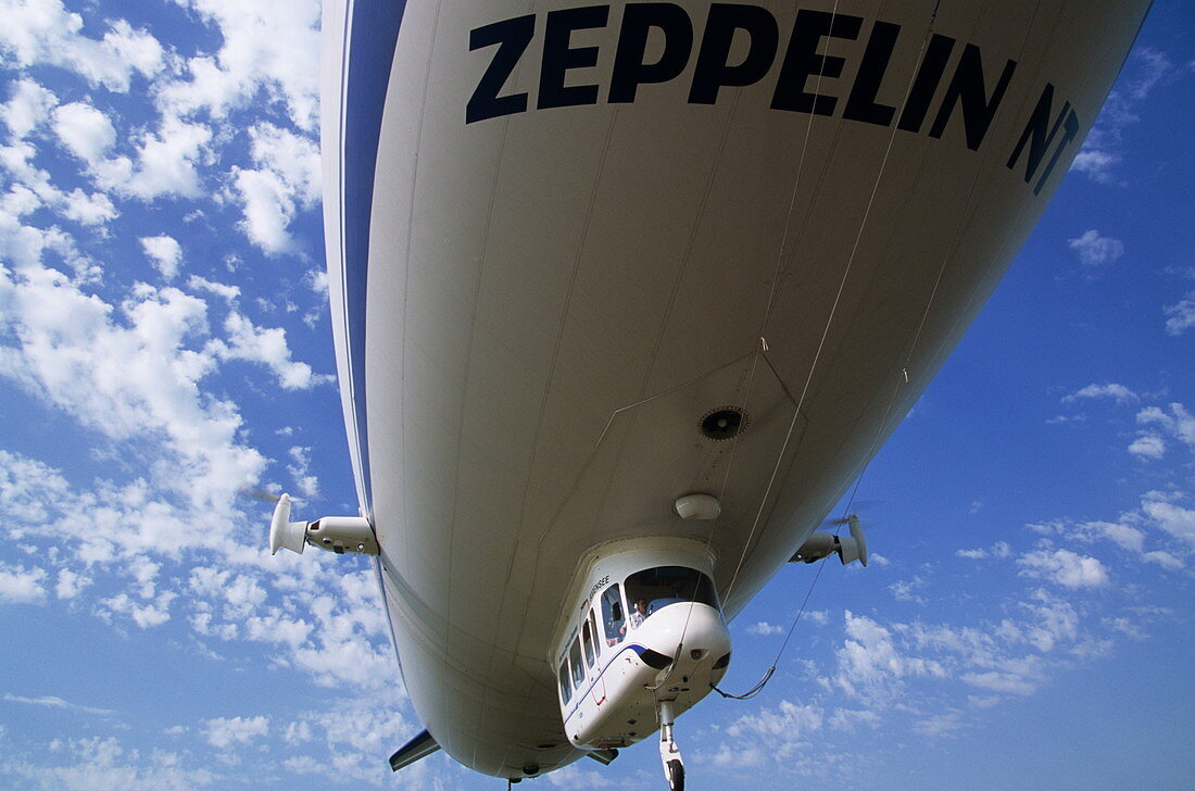 Zeppelin NT in flight