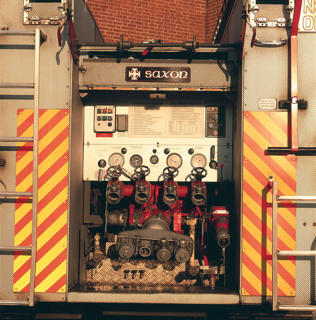Fire engine controls
