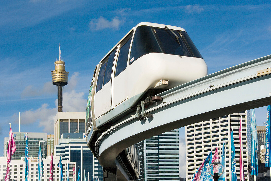 Monorail train,Australia