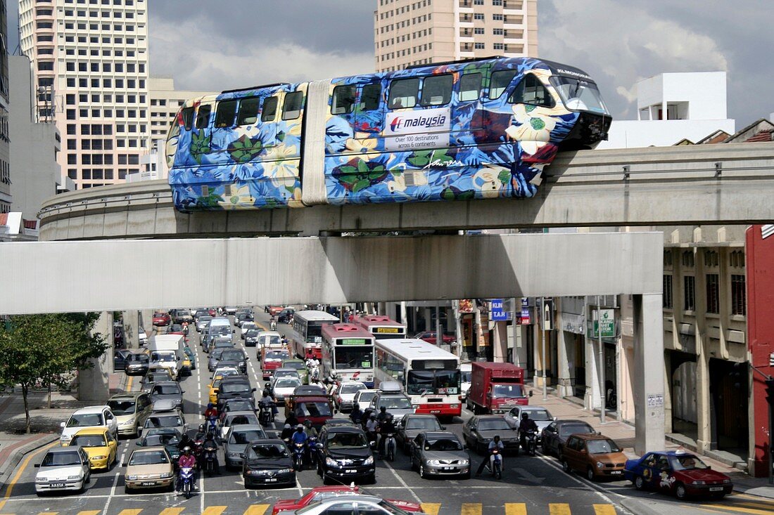 KL Monorail,Malaysia