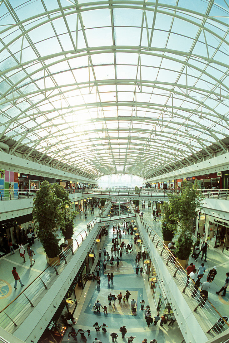Shopping centre interior