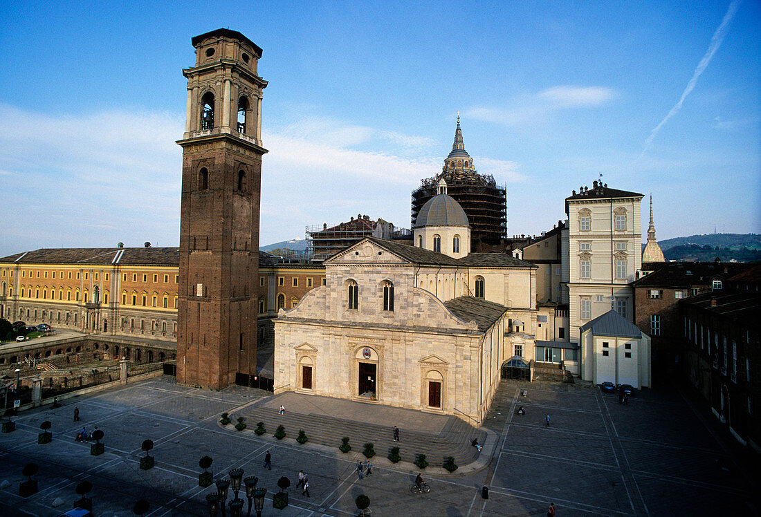 Turin Cathedral and bell tower