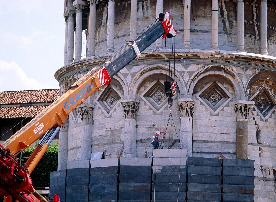 Leaning Tower of Pisa repairs