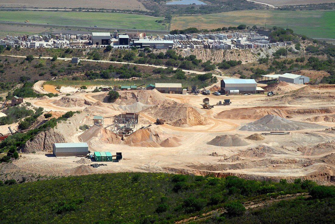 Sand mine,South Africa