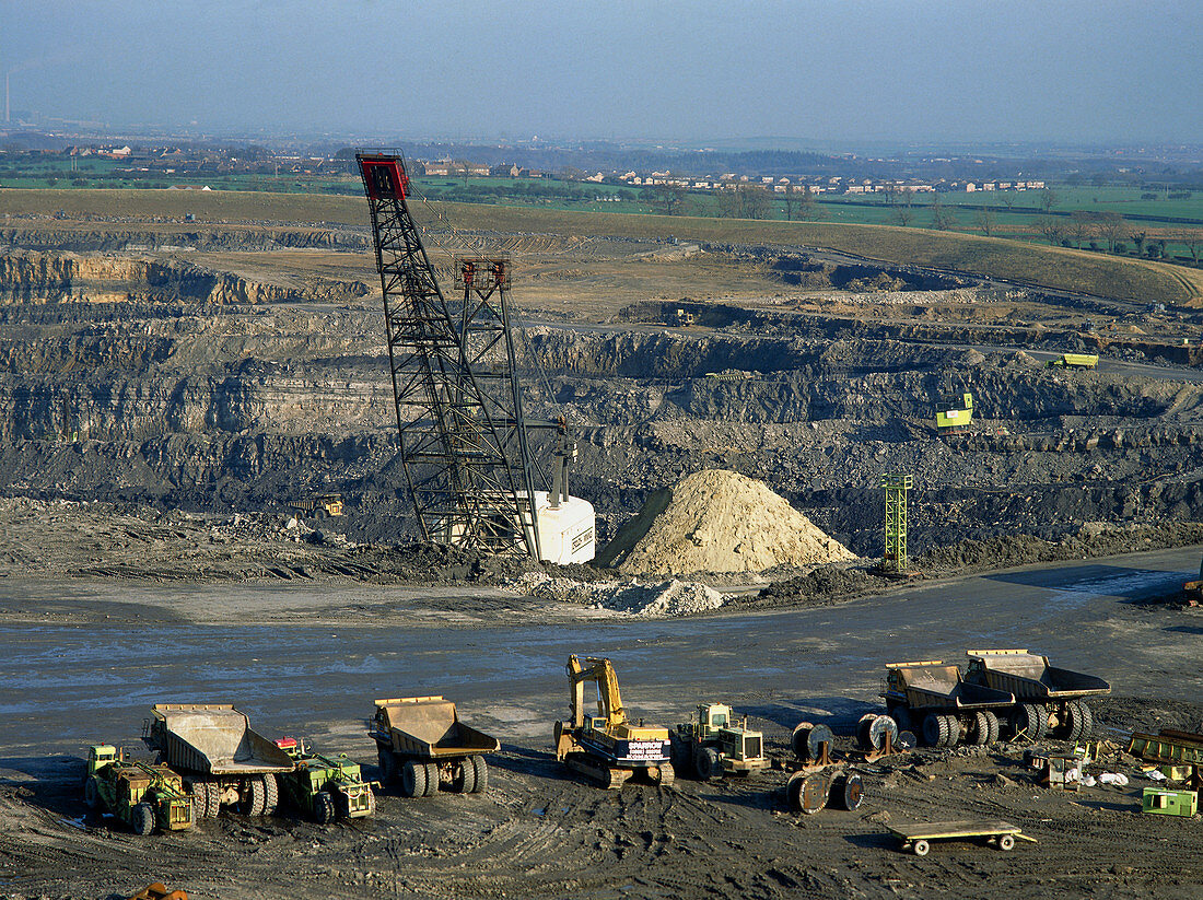 Butterwell opencast coal mine