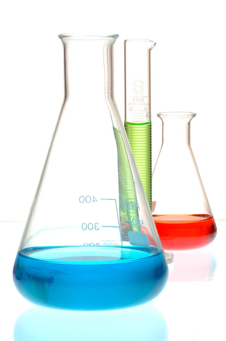 Laboratory chemicals and glassware