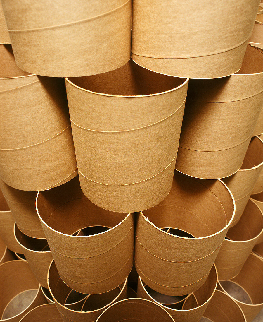 Cardboard rolls