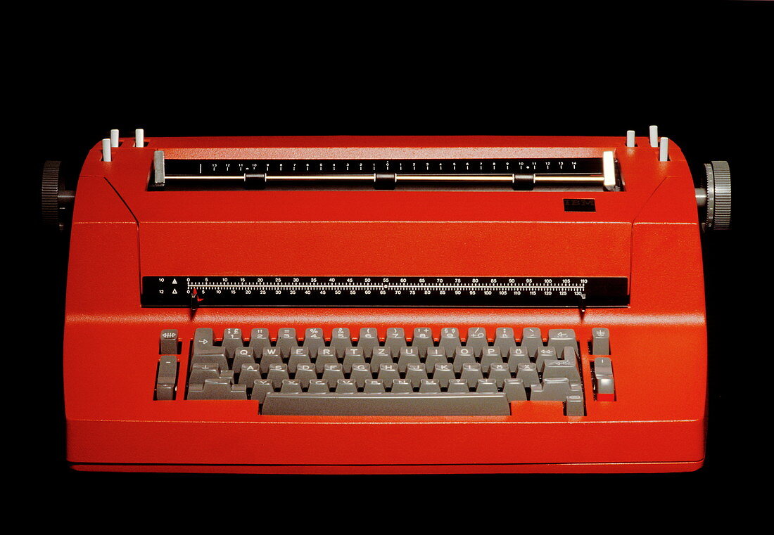 Early electronic typewriter