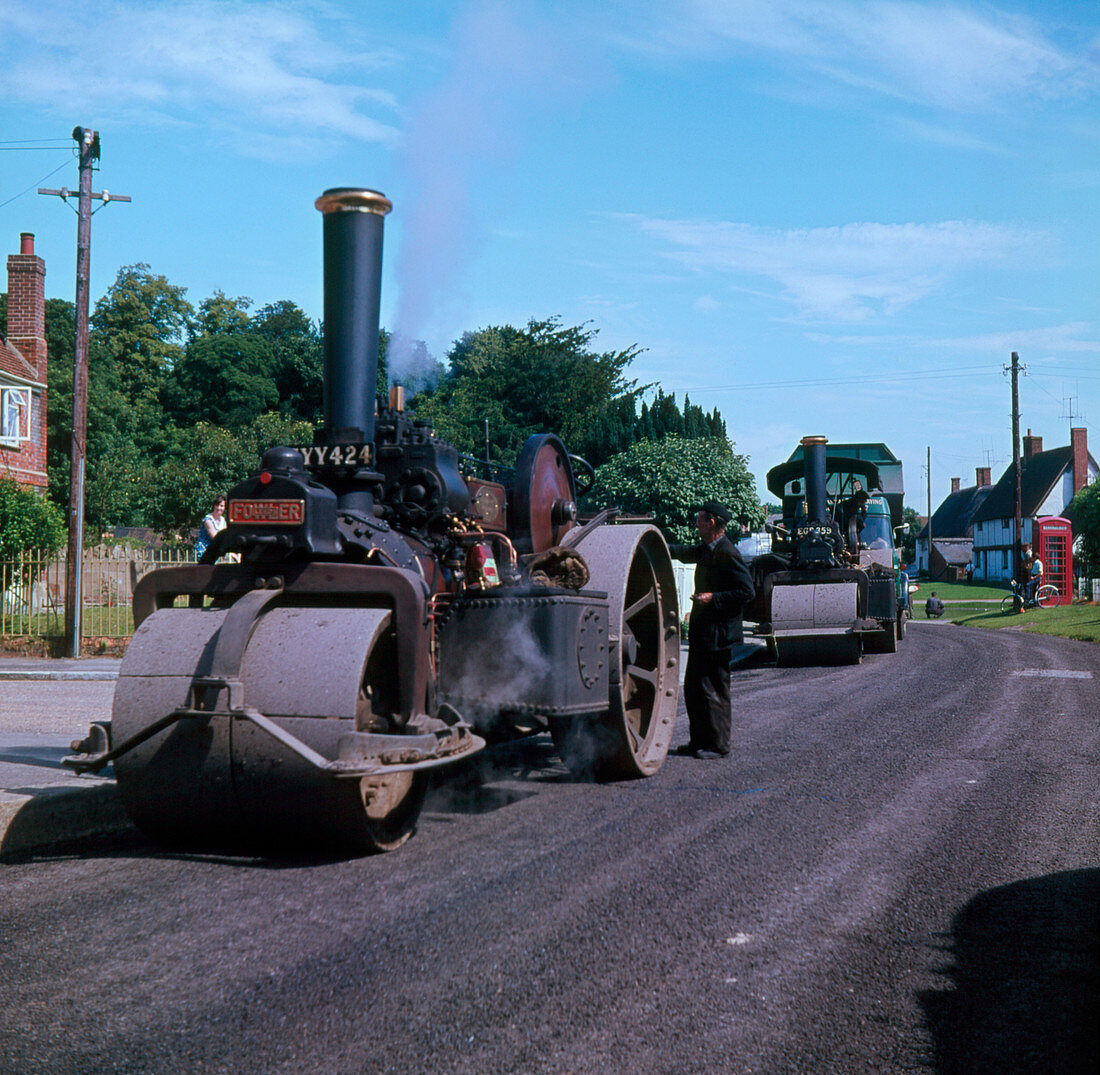 Fowler steamrollers