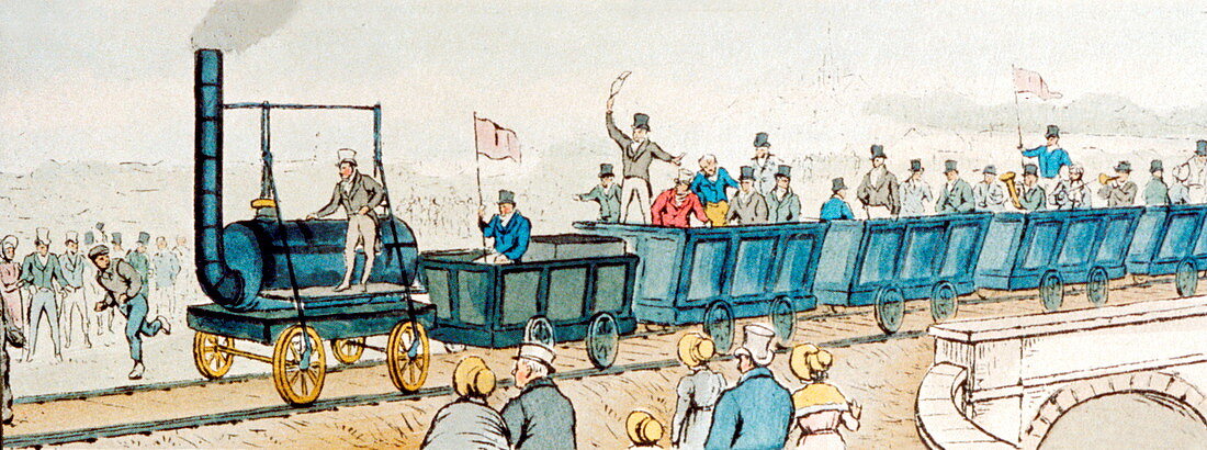 First public railway,1825