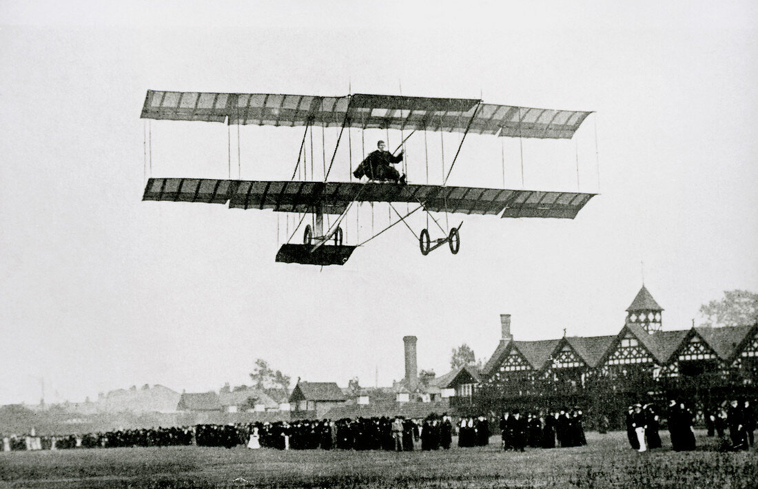 Farman aircraft used for the 1st ever night flight