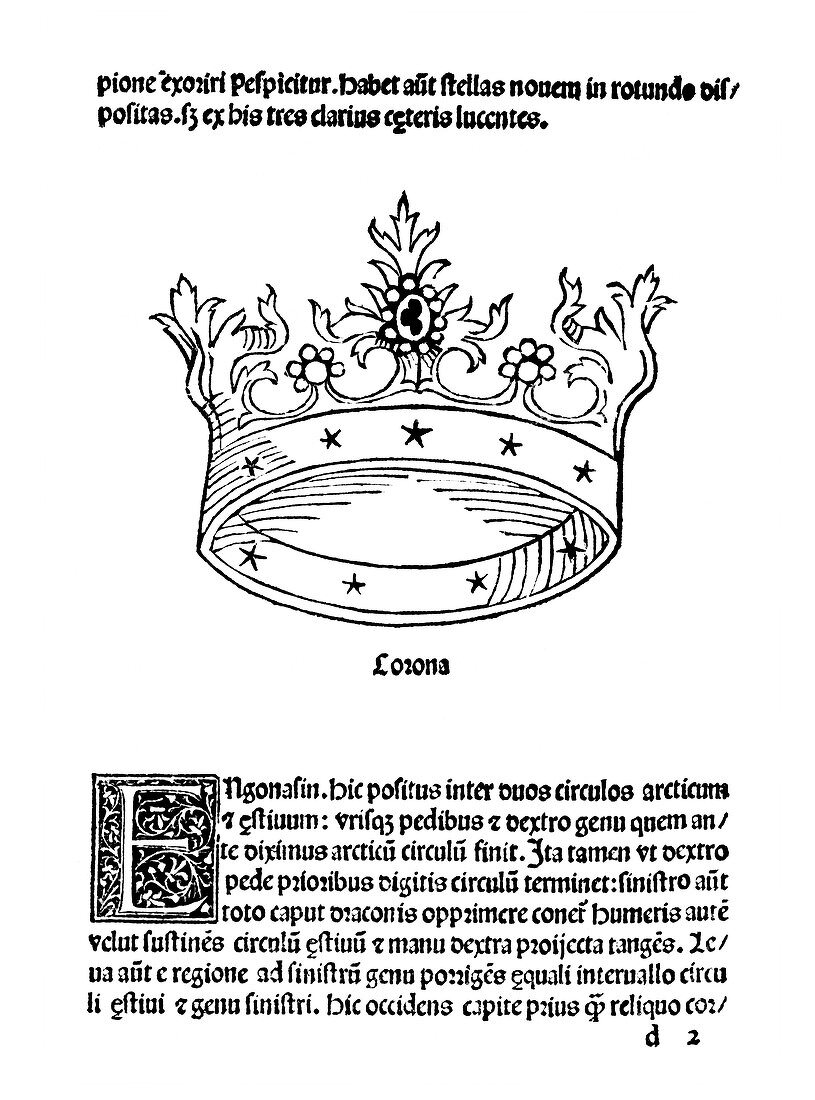 Corona constellation,1482