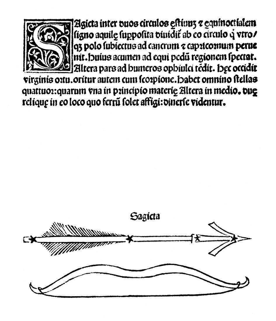 Sagitta constellation,1482
