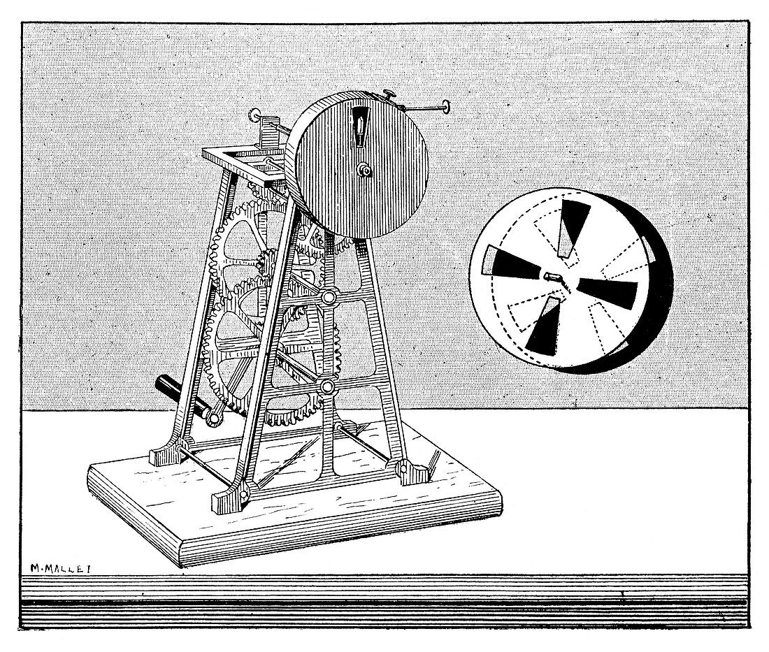 Becquerel phosphoroscope,19th century