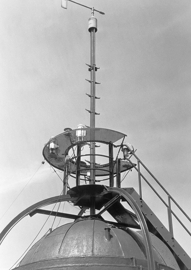 Weather instruments,Kew Observatory