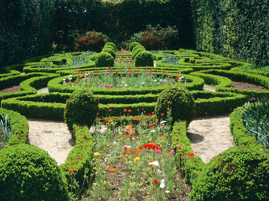 Formal garden,Portugal