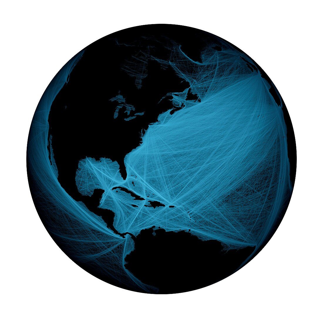 Shipping routes