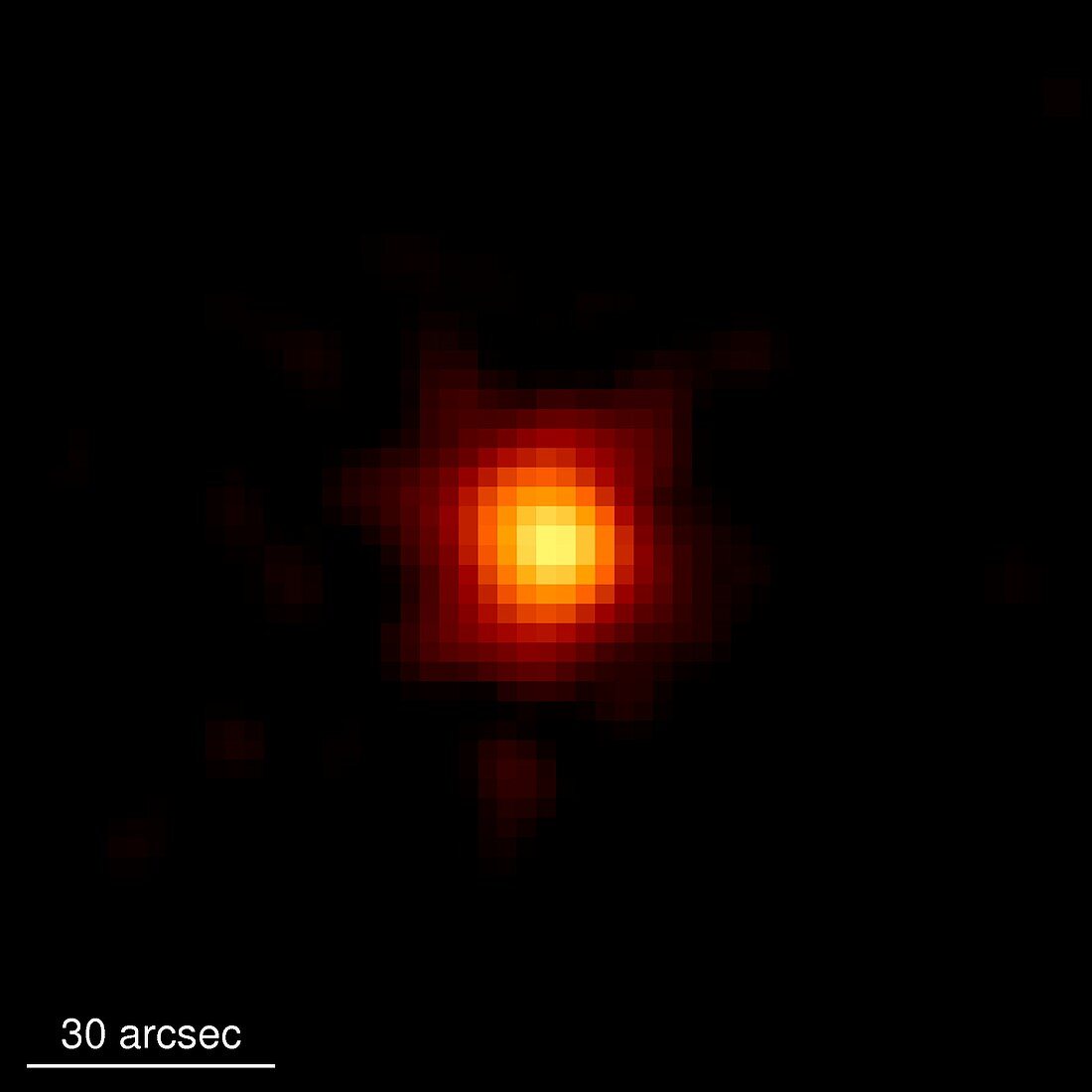 Gamma ray burst 090429B,Swift image