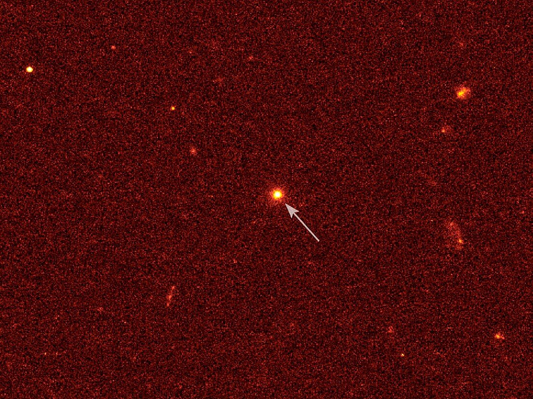 Gamma ray burst 110328A,Hubble image