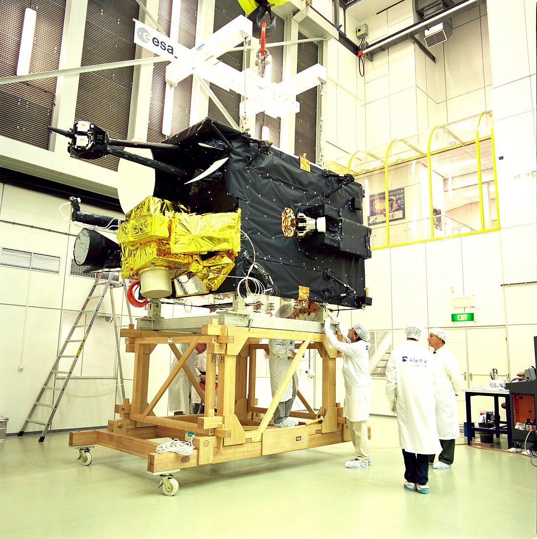 Artemis satellite construction