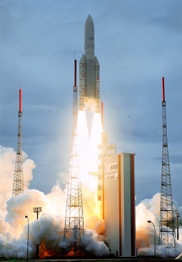 Ariane 5 rocket launch