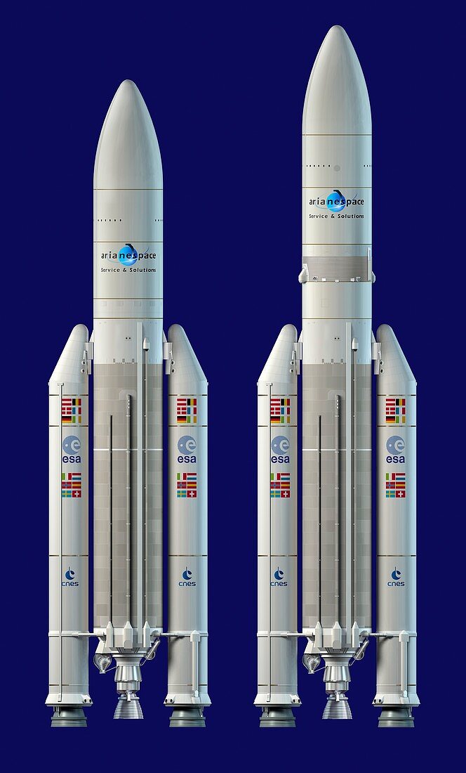 Ariane 5 rockets,artwork