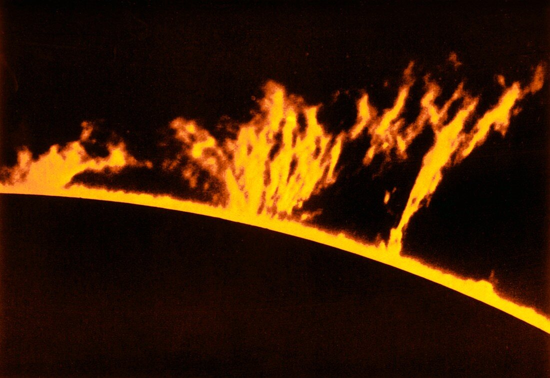 Solar prominences,20th Century image