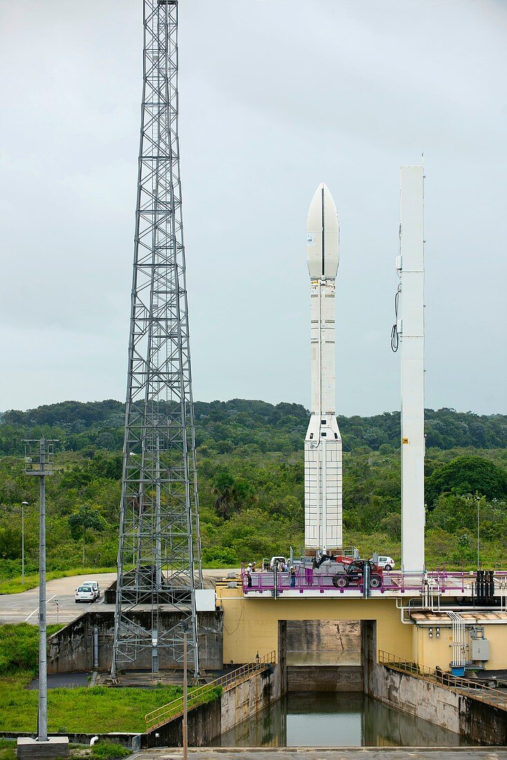 Vega rocket tests,2011
