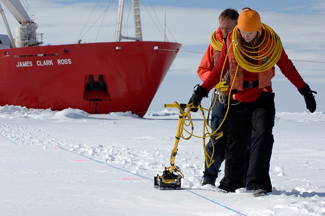Antarctic research expedition