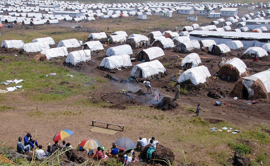 Buhimba IDP camp,DRC
