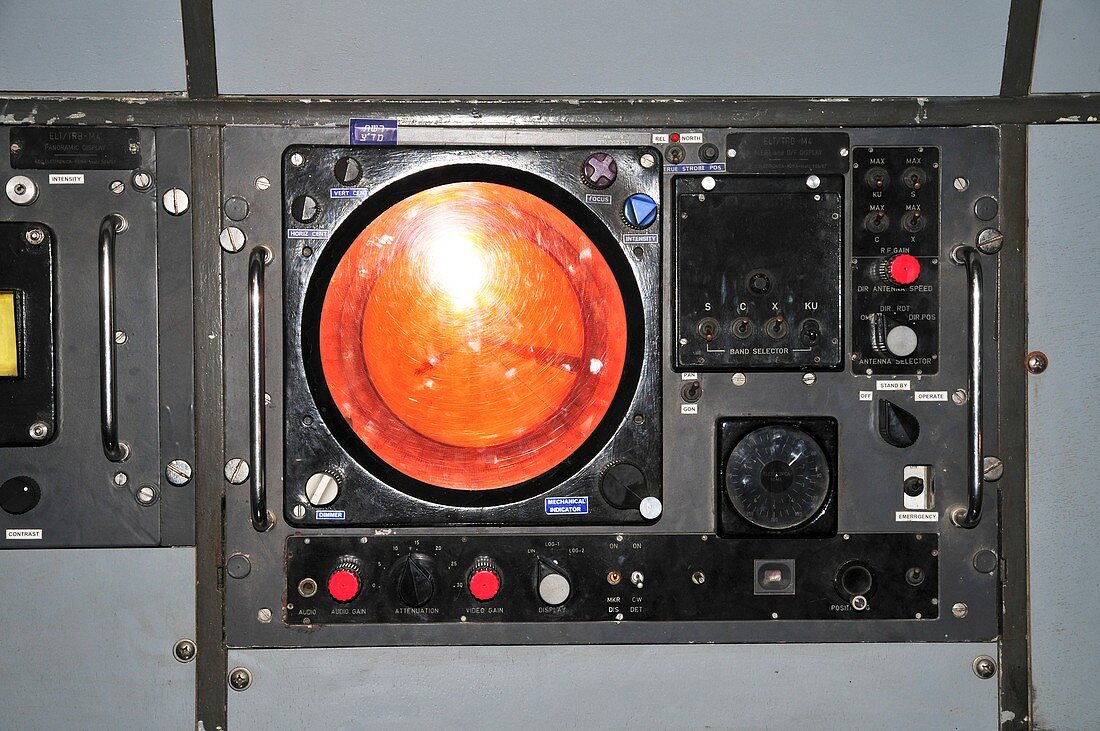 Sonar submarine detection equipment