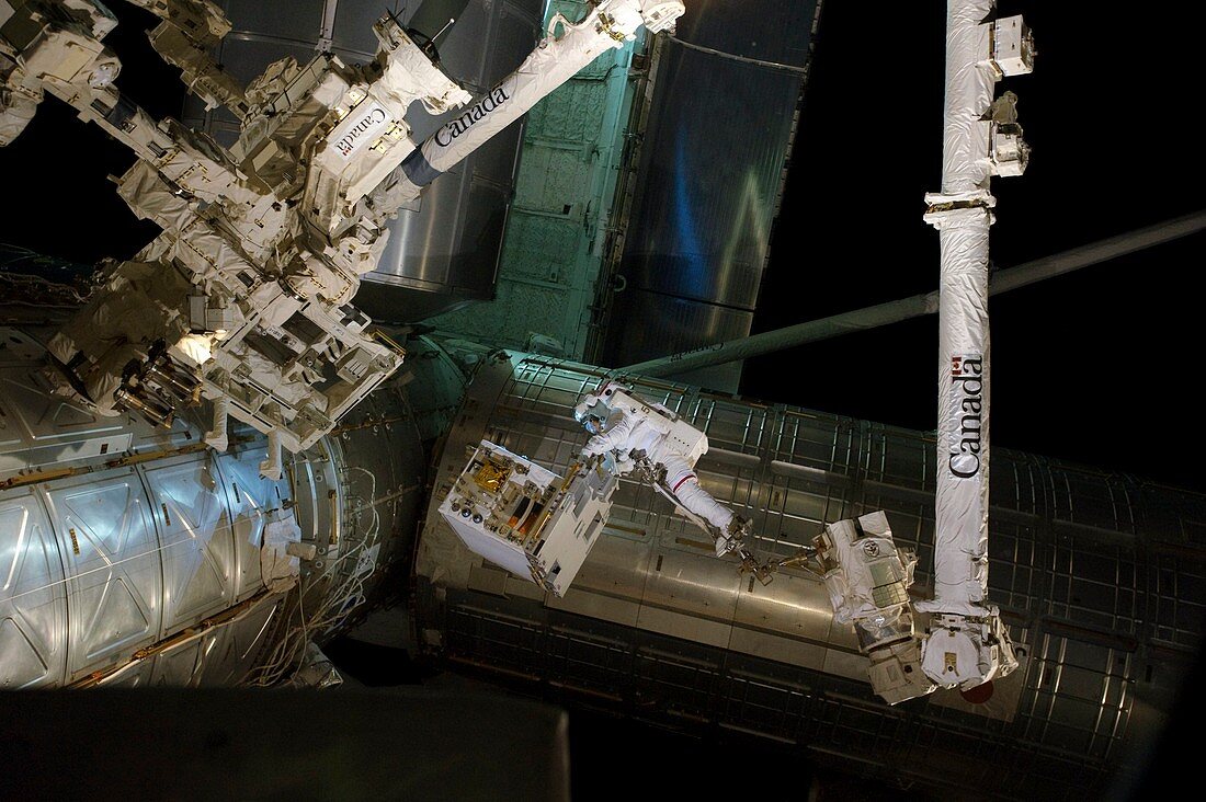 ISS space walk,2012