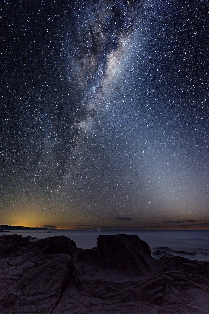 Milky Way over Cape Otway,Australia