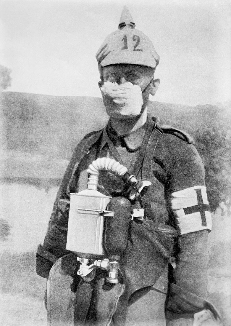 First World War gas mask