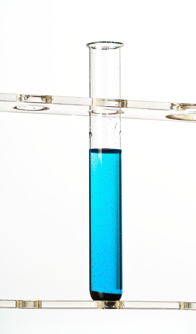 Copper sulphate formation