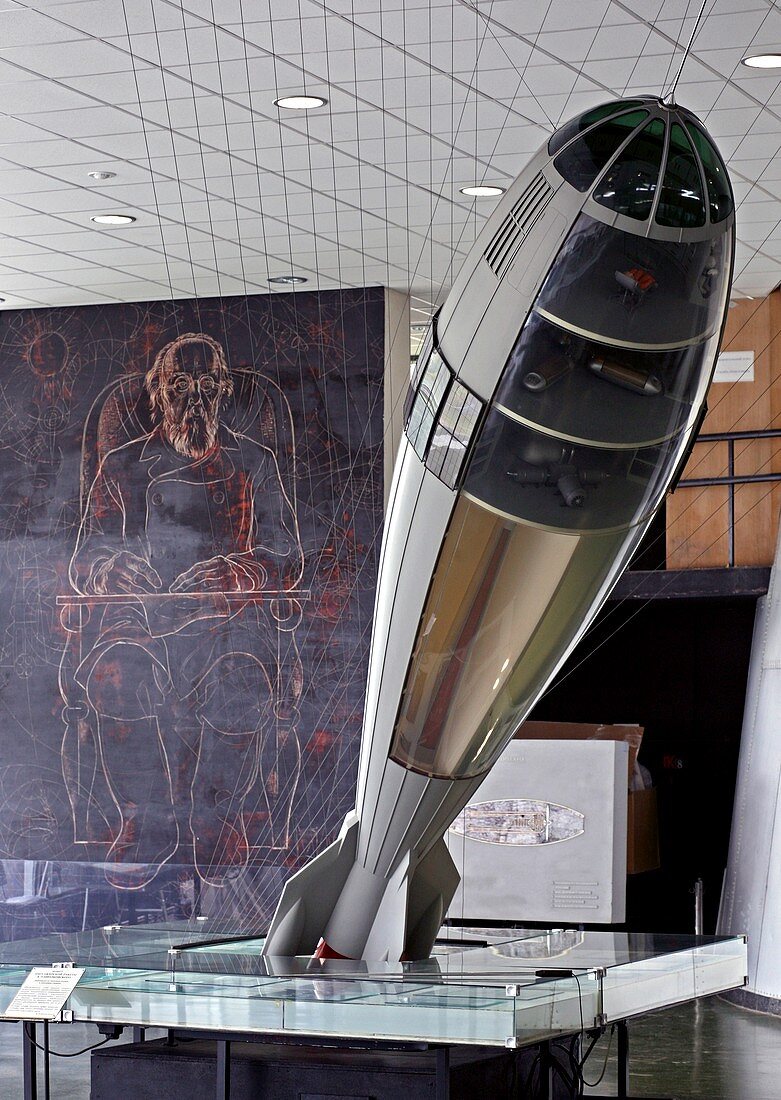 Konstantin Tsiolkovsky's rocket model