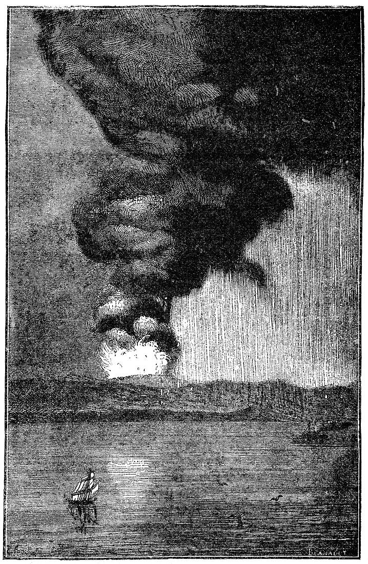 Eruption of Krakatoa,1883