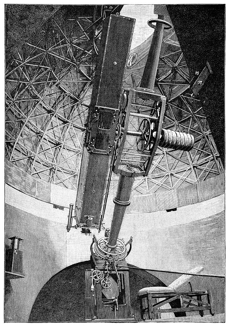 Catania Carte du Ciel telescope,1894