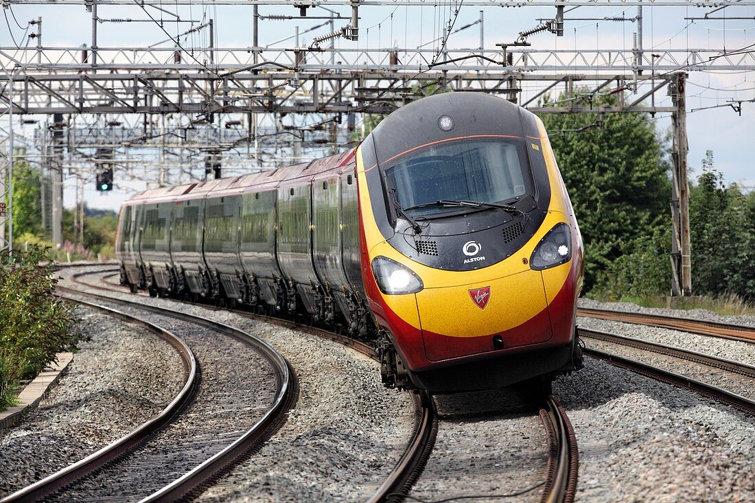 Pendolino tilting train