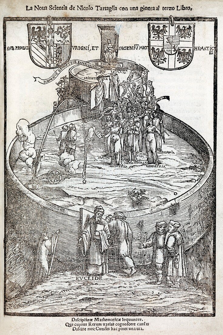 Tartaglia's artillery book,1550 edition