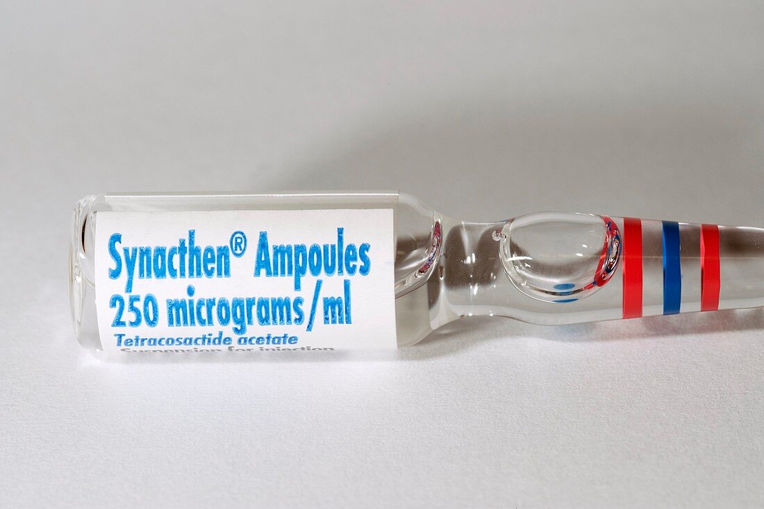 Synacthen drug to test adrenal gland