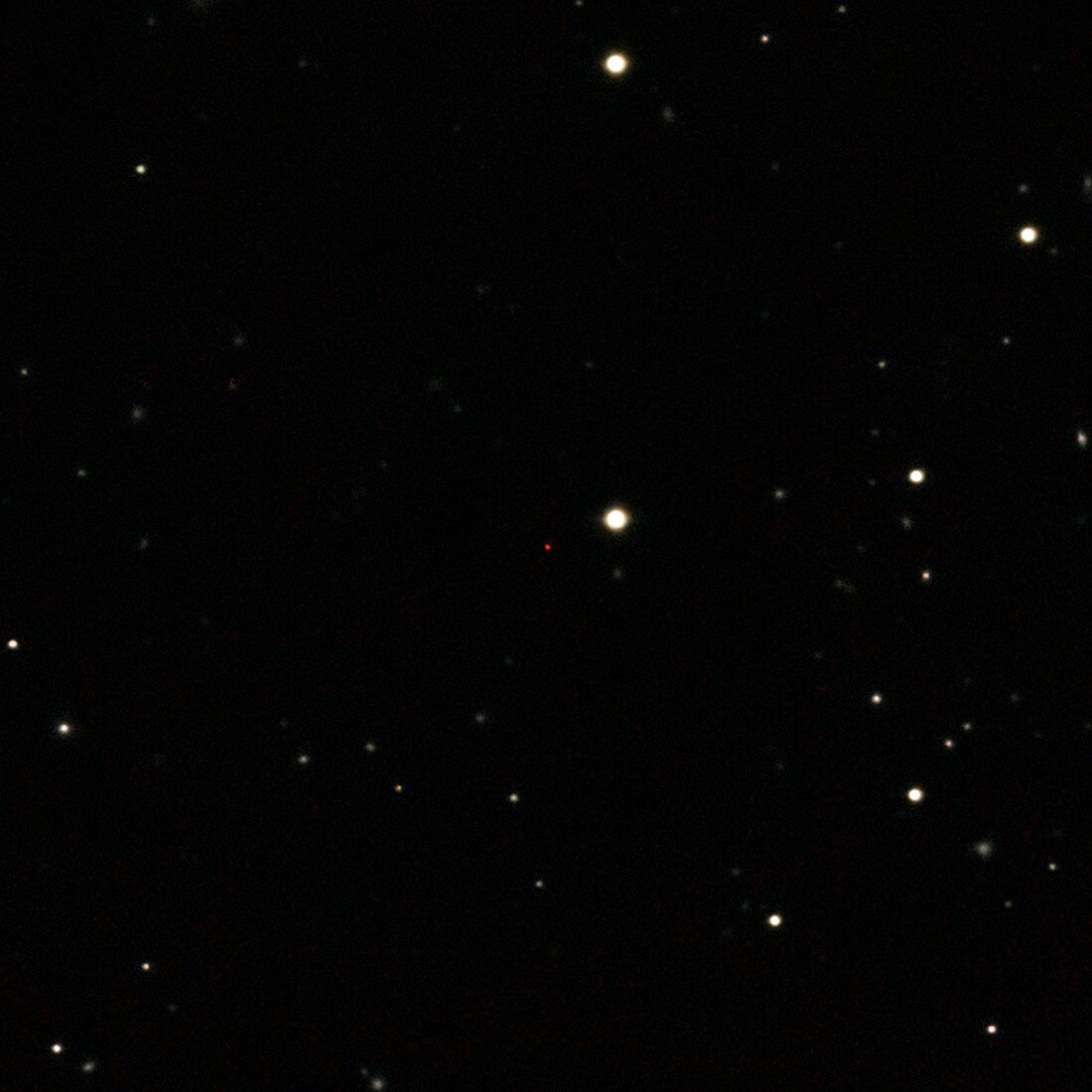 Quasar ULAS J1120+0641,infrared image