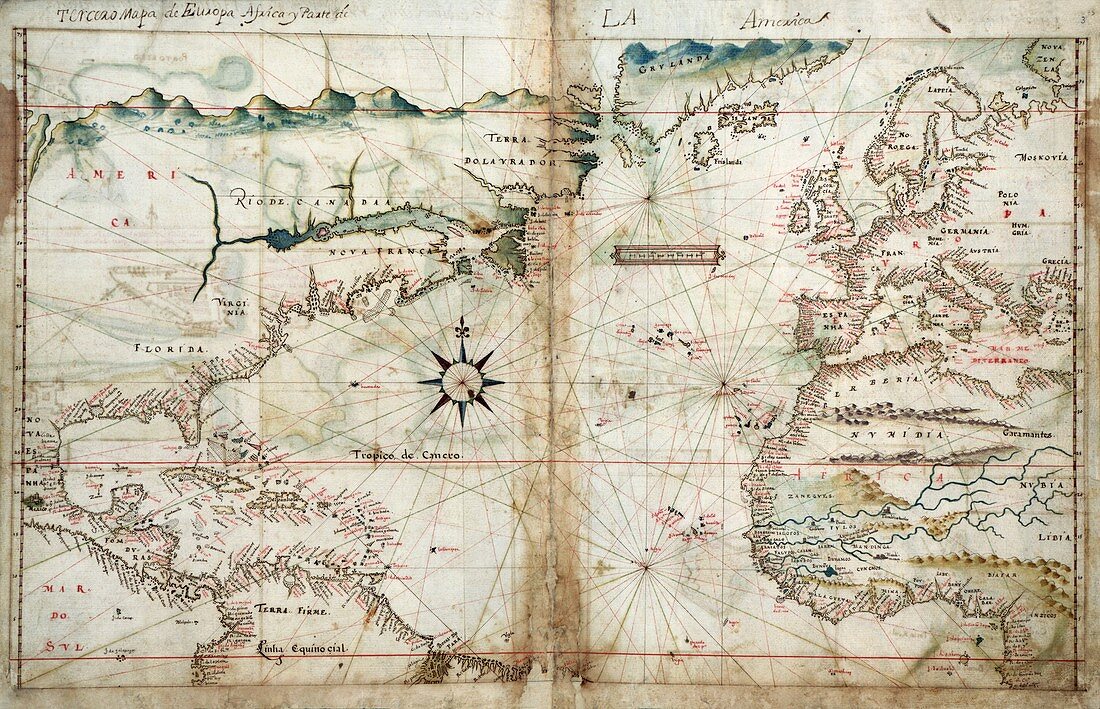 North Atlantic region,1630