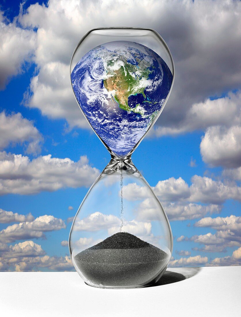 Time running out for the Earth,artwork