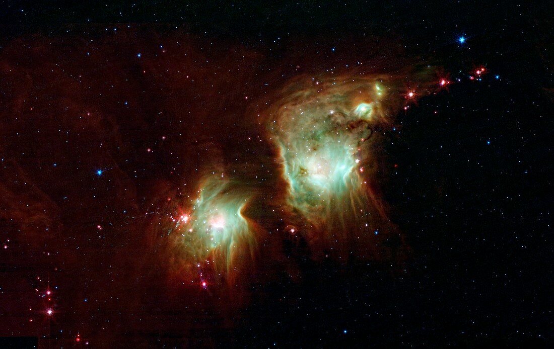 M78 reflection nebula,infrared image